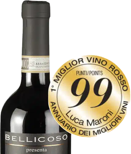 Merum Bellicoso rødvin 99 point square